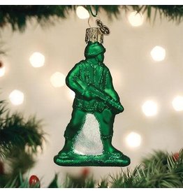 OLD WORLD CHRISTMAS 44144   ARMY MAN TOY