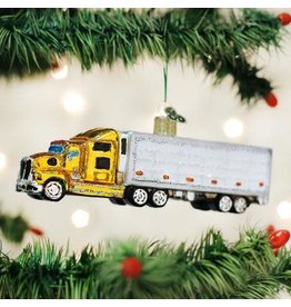 OLD WORLD CHRISTMAS 46070   SEMI TRUCK