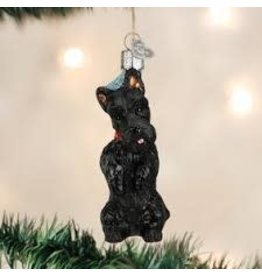 OLD WORLD CHRISTMAS SCOTTY DOG - ASSORTED
