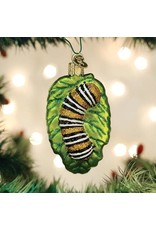 OLD WORLD CHRISTMAS FUZZY CATERPILLAR
