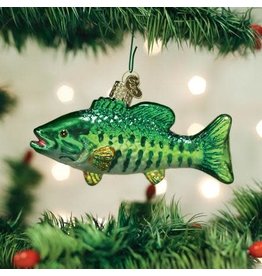 OLD WORLD CHRISTMAS 12522   SMALLMOUTH BASS