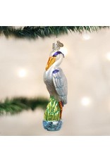 OLD WORLD CHRISTMAS GREAT BLUE HERON