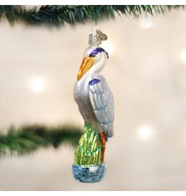 OLD WORLD CHRISTMAS GREAT BLUE HERON
