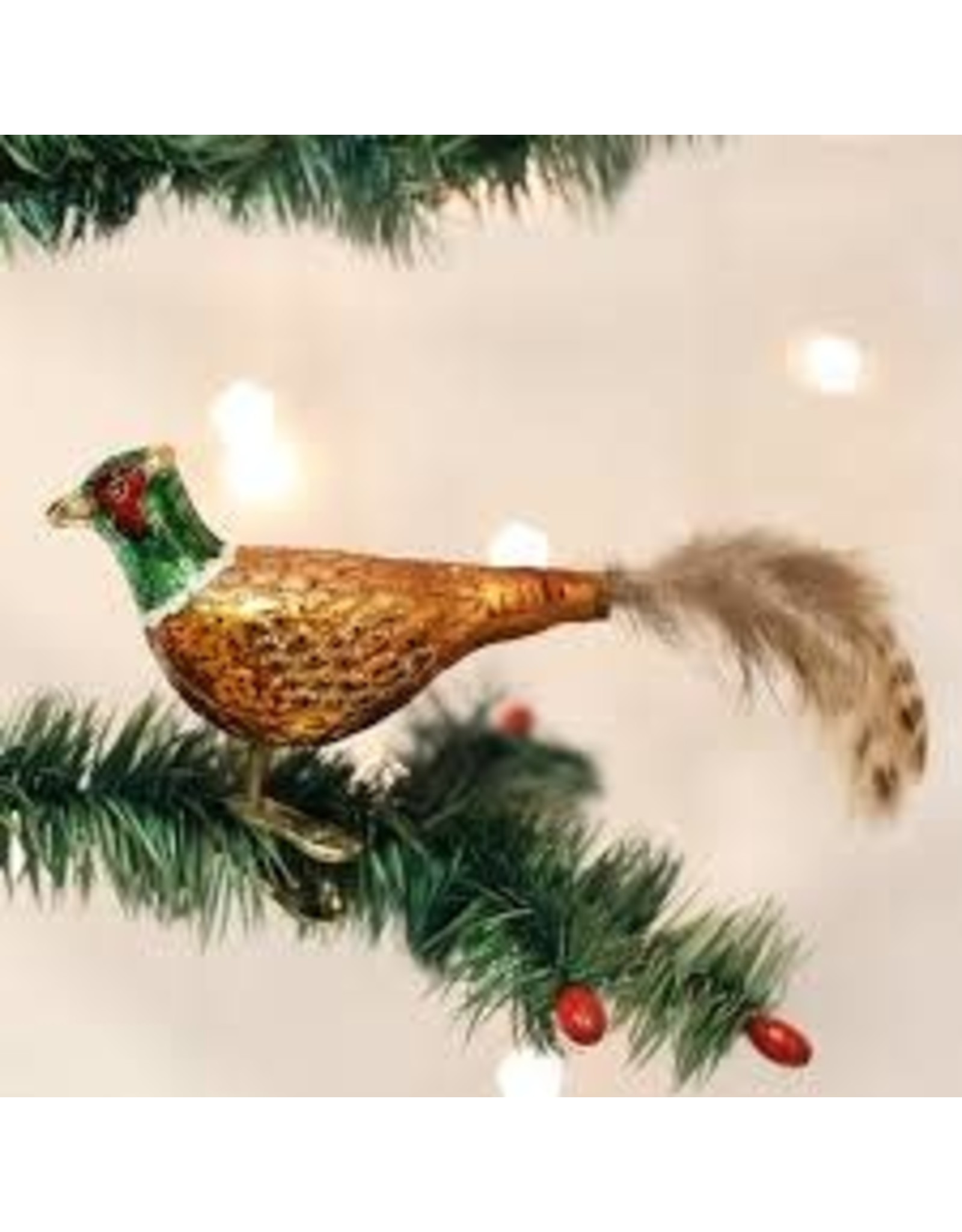OLD WORLD CHRISTMAS 18020   PHEASANT