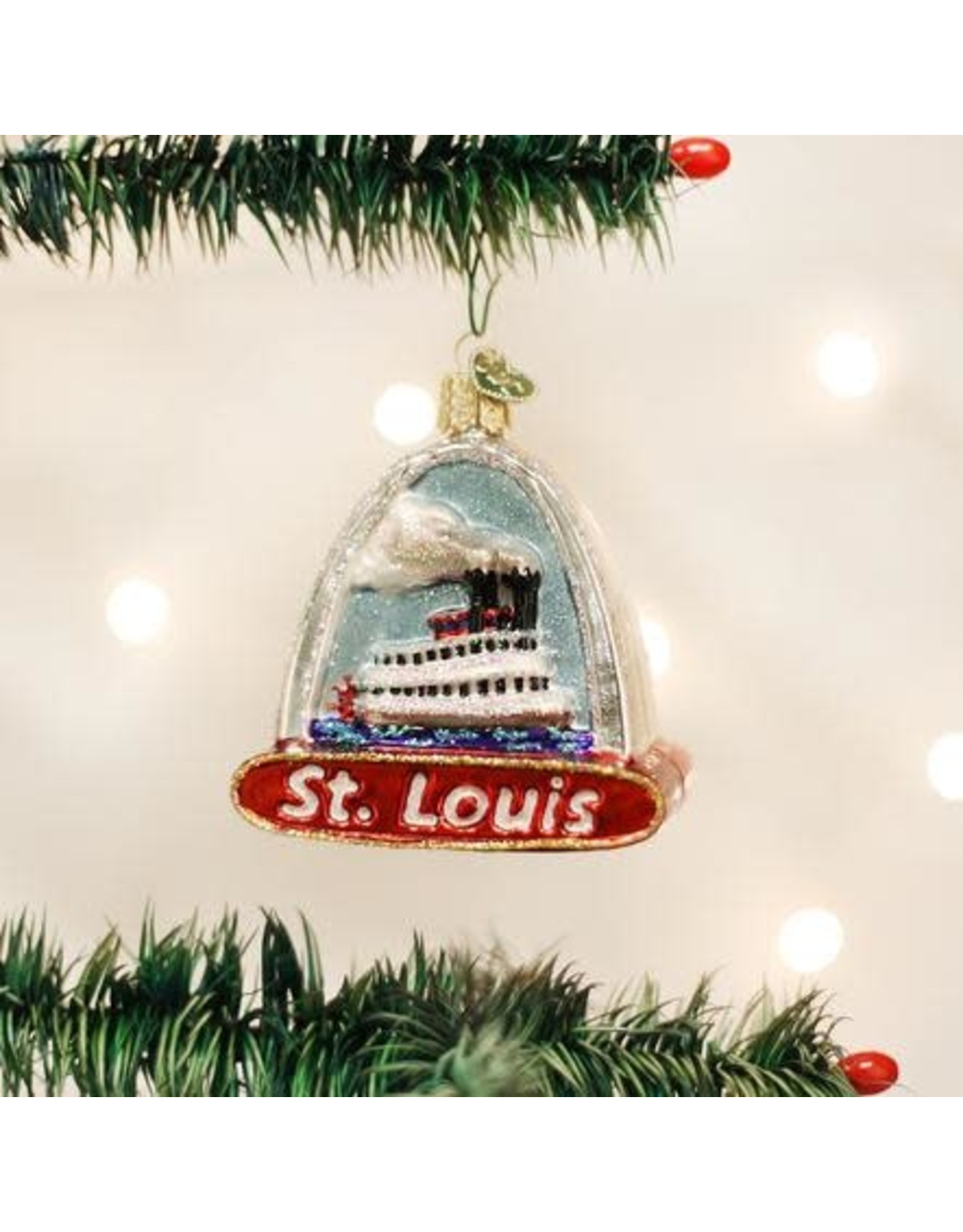 OLD WORLD CHRISTMAS ST. LOUIS ARCH