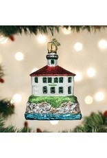 OLD WORLD CHRISTMAS ELDRED ROCK LIGHTHOUSE