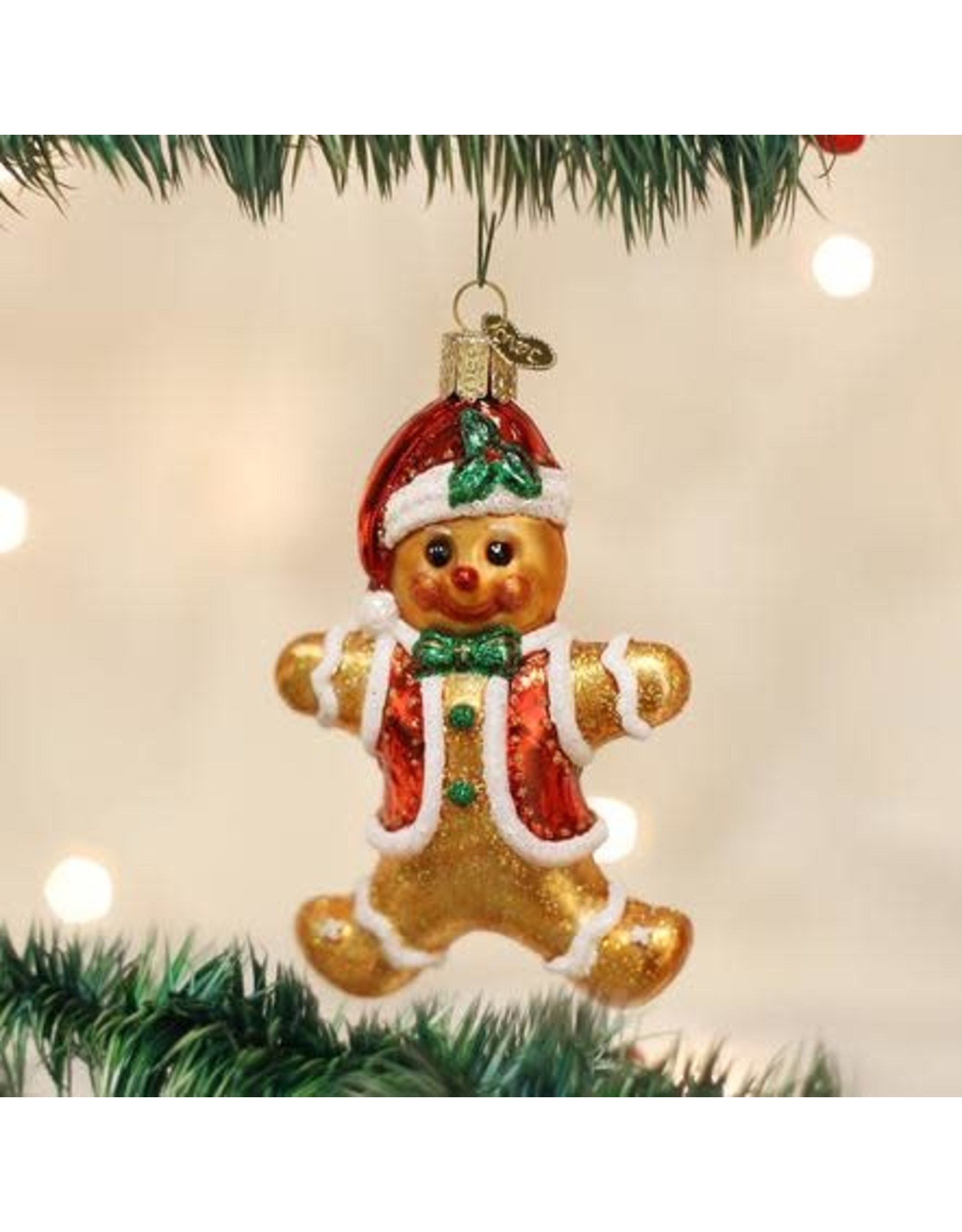 OLD WORLD CHRISTMAS 32164   GINGERBREAD BOY