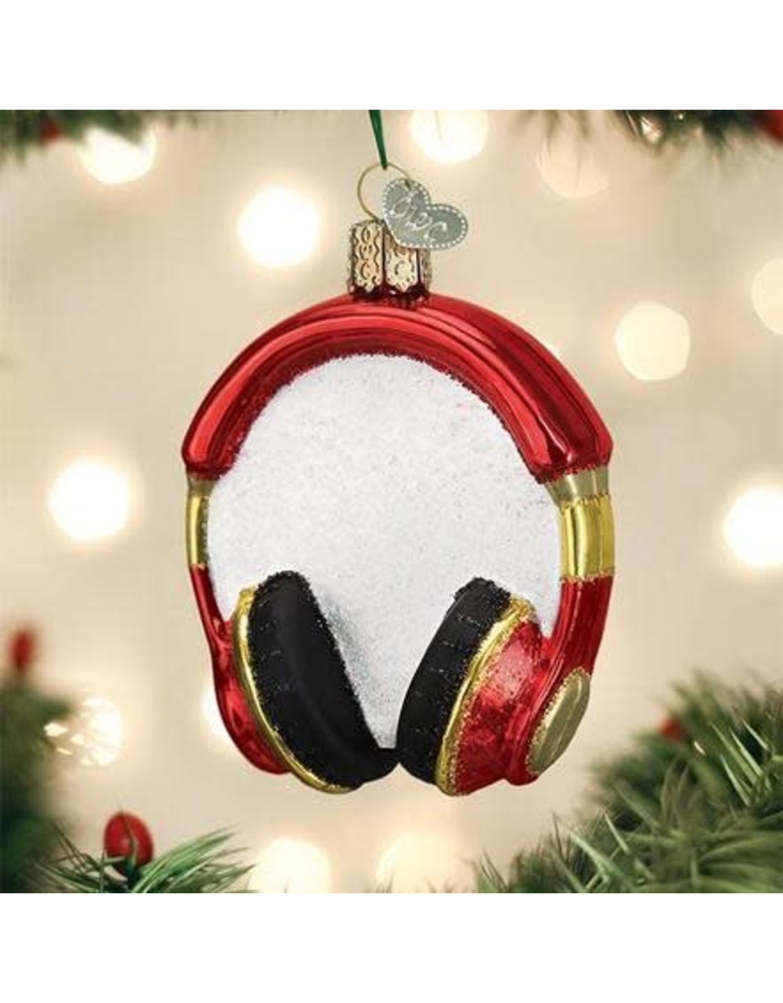 OLD WORLD CHRISTMAS HEADPHONES