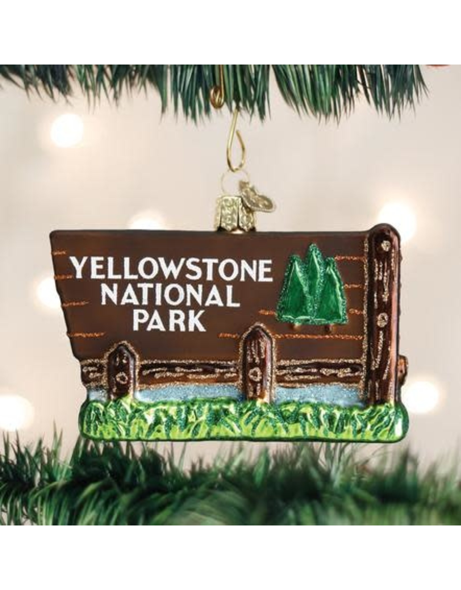 OLD WORLD CHRISTMAS 36173   YELLOWSTONE NATIONAL PARK