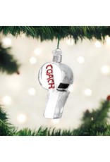 OLD WORLD CHRISTMAS 36205   COACH'S WHISTLE