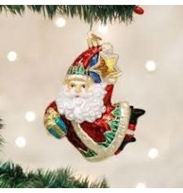 OLD WORLD CHRISTMAS WISH UPON A STAR SANTA