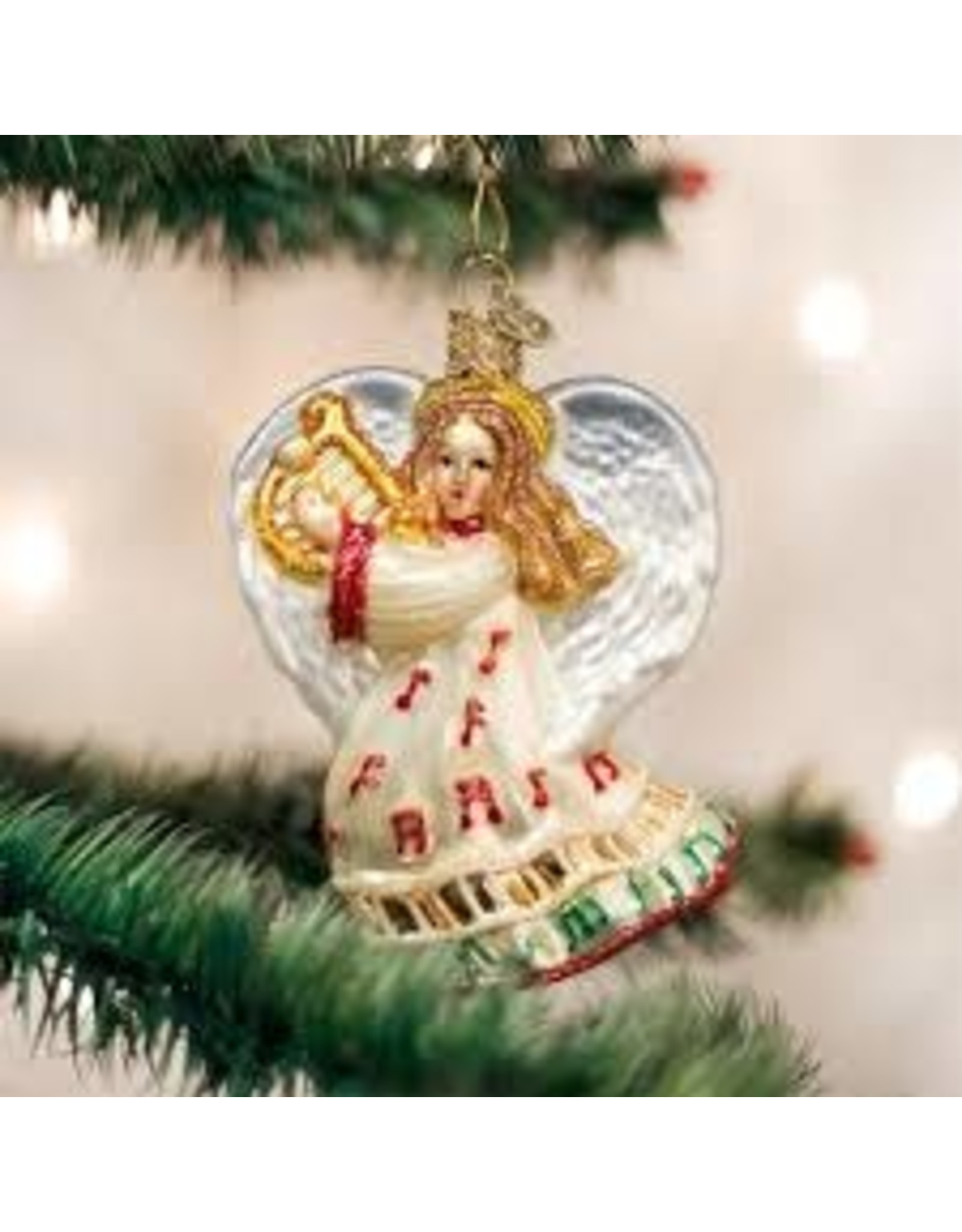 OLD WORLD CHRISTMAS TAKE NOTE ANGEL