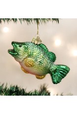 OLD WORLD CHRISTMAS 12097   LARGEMOUTH BASS