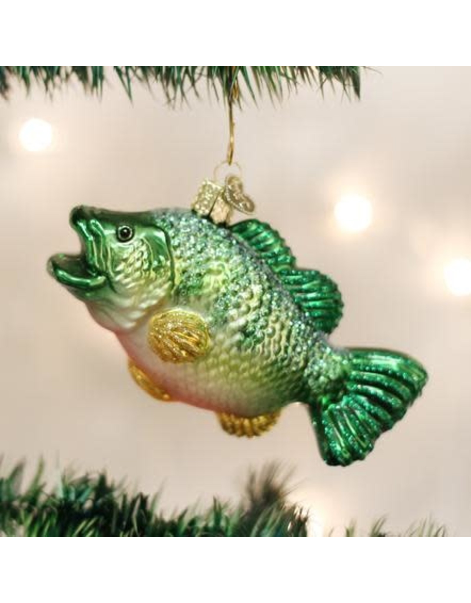 OLD WORLD CHRISTMAS 12097   LARGEMOUTH BASS