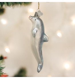 OLD WORLD CHRISTMAS 12187   PLAYFUL DOLPHIN