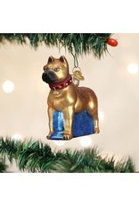 OLD WORLD CHRISTMAS STAFFORDSHIRE TERRIER