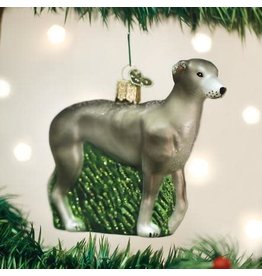 OLD WORLD CHRISTMAS GREYHOUND