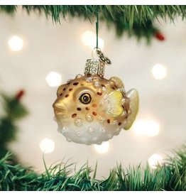 OLD WORLD CHRISTMAS 12495   PUFFERFISH