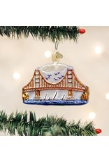 OLD WORLD CHRISTMAS GOLDEN GATE BRIDGE