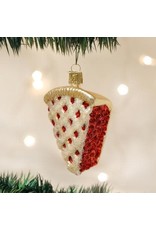 OLD WORLD CHRISTMAS 32018   PIECE OF CHERRY PIE