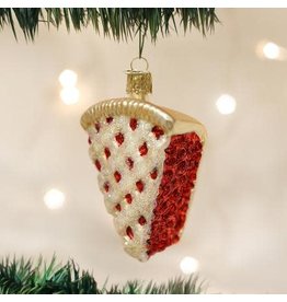 OLD WORLD CHRISTMAS 32018   PIECE OF CHERRY PIE