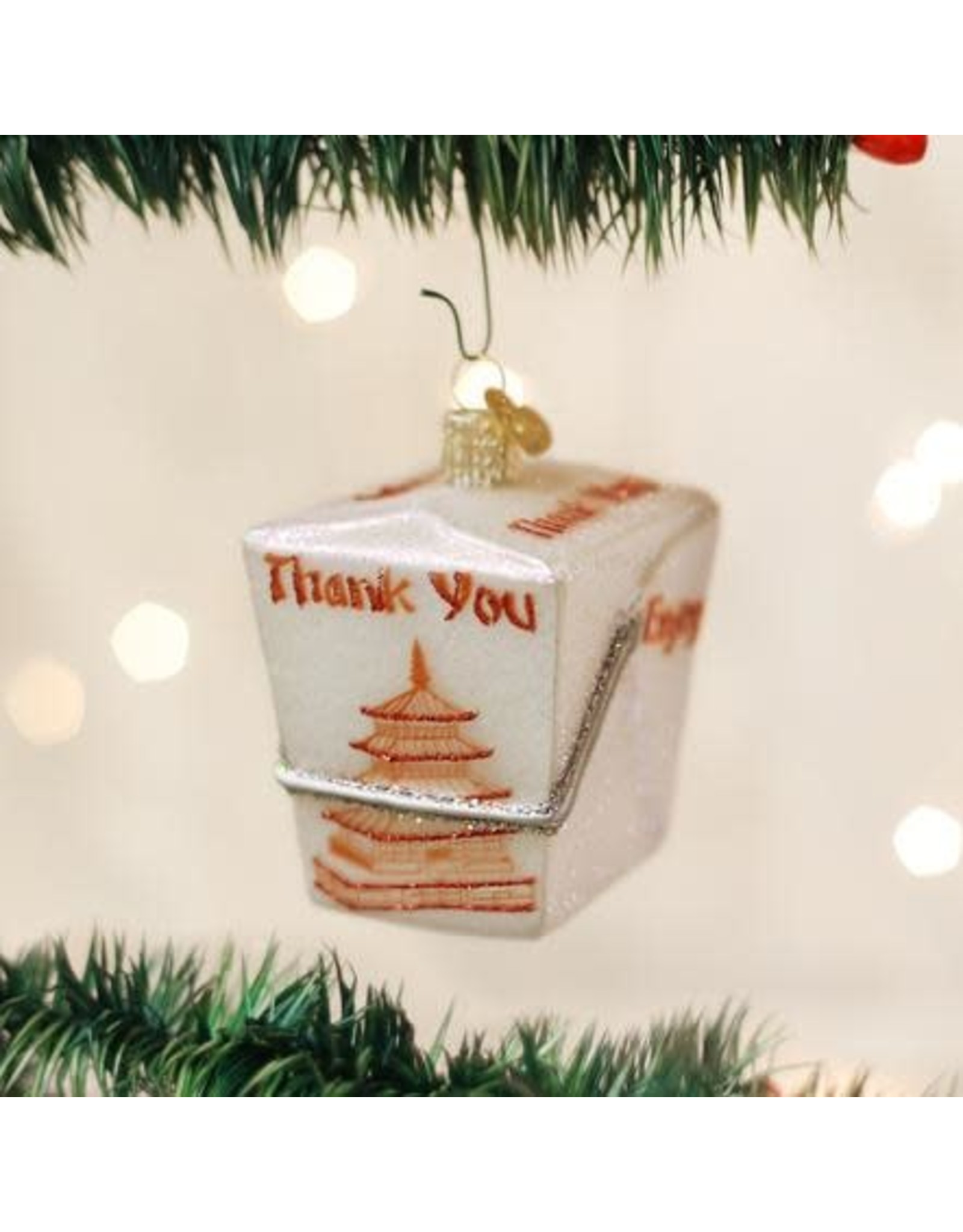 OLD WORLD CHRISTMAS 32111   CHINESE TAKE-OUT