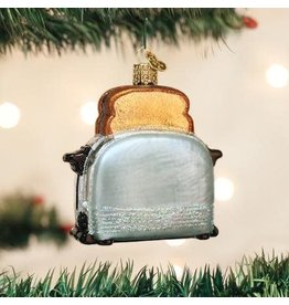 OLD WORLD CHRISTMAS 32234   RETRO TOASTER