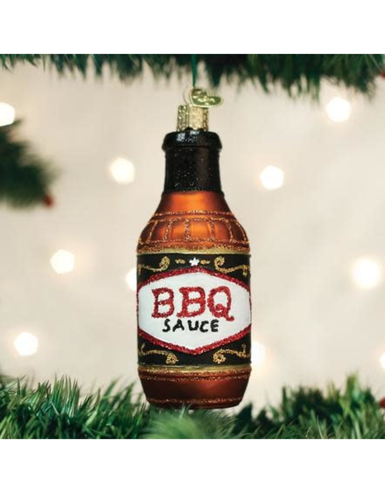 OLD WORLD CHRISTMAS 32292   BARBECUE SAUCE
