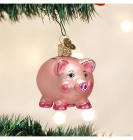 OLD WORLD CHRISTMAS 36061   PIGGY BANK