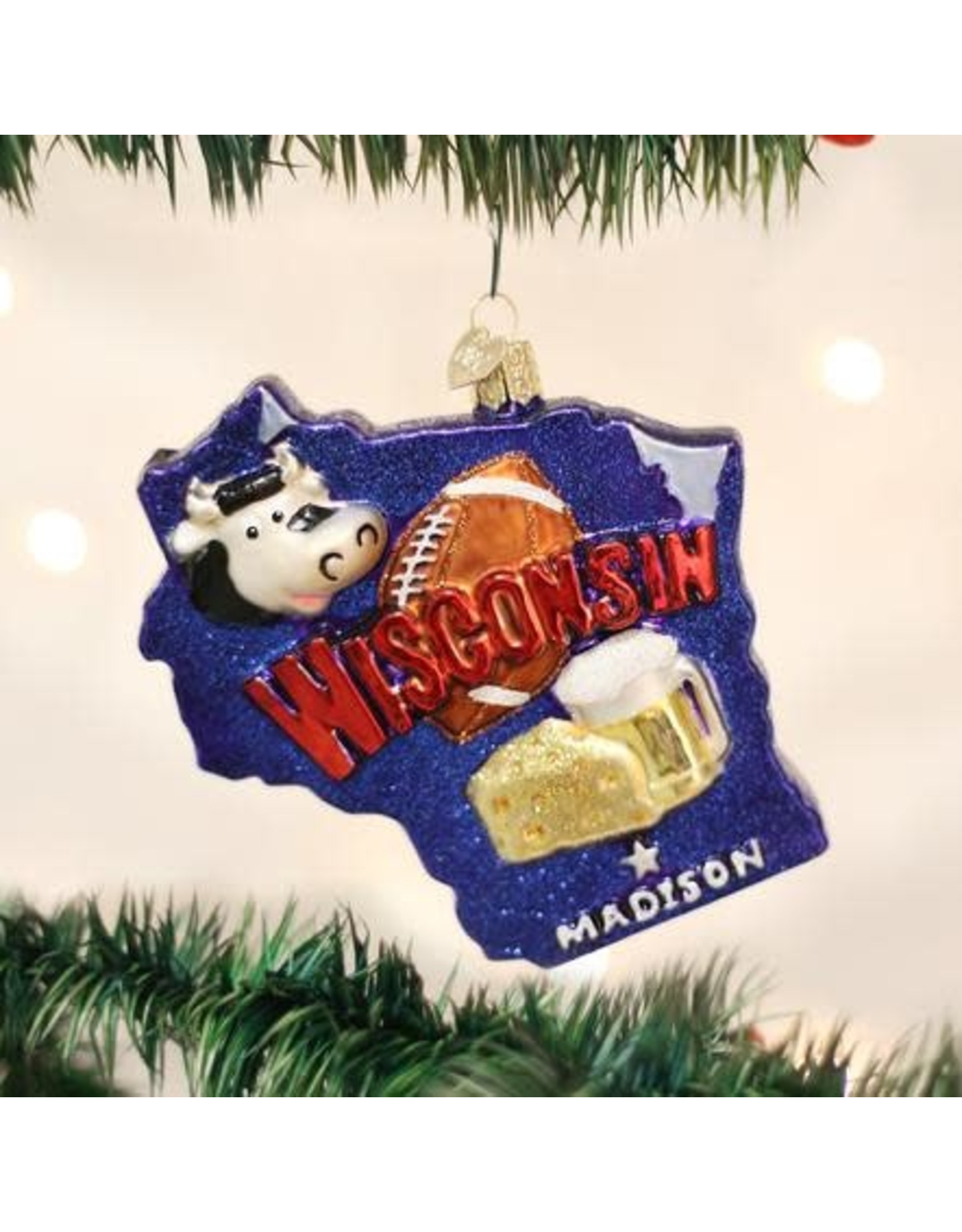 OLD WORLD CHRISTMAS STATE OF WISCONSIN
