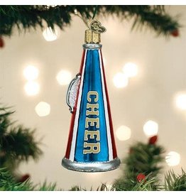 OLD WORLD CHRISTMAS 44149   CHEER MEGAPHONE