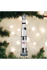 OLD WORLD CHRISTMAS SATURN V ROCKET