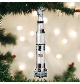OLD WORLD CHRISTMAS SATURN V ROCKET