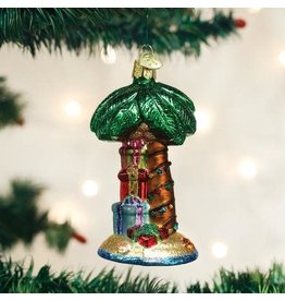 OLD WORLD CHRISTMAS 48037   CHRISTMAS PALM TREE