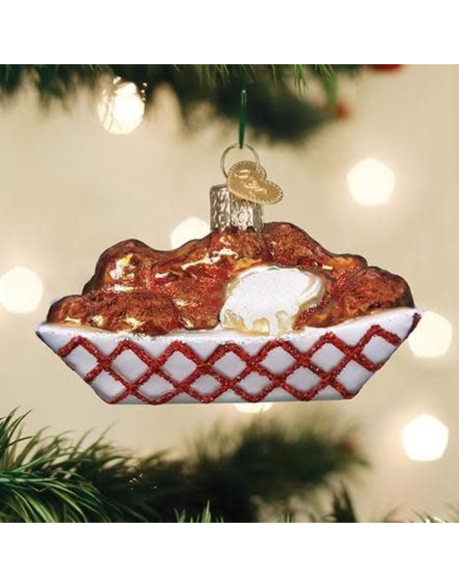 OLD WORLD CHRISTMAS HOT WINGS WITH DIP
