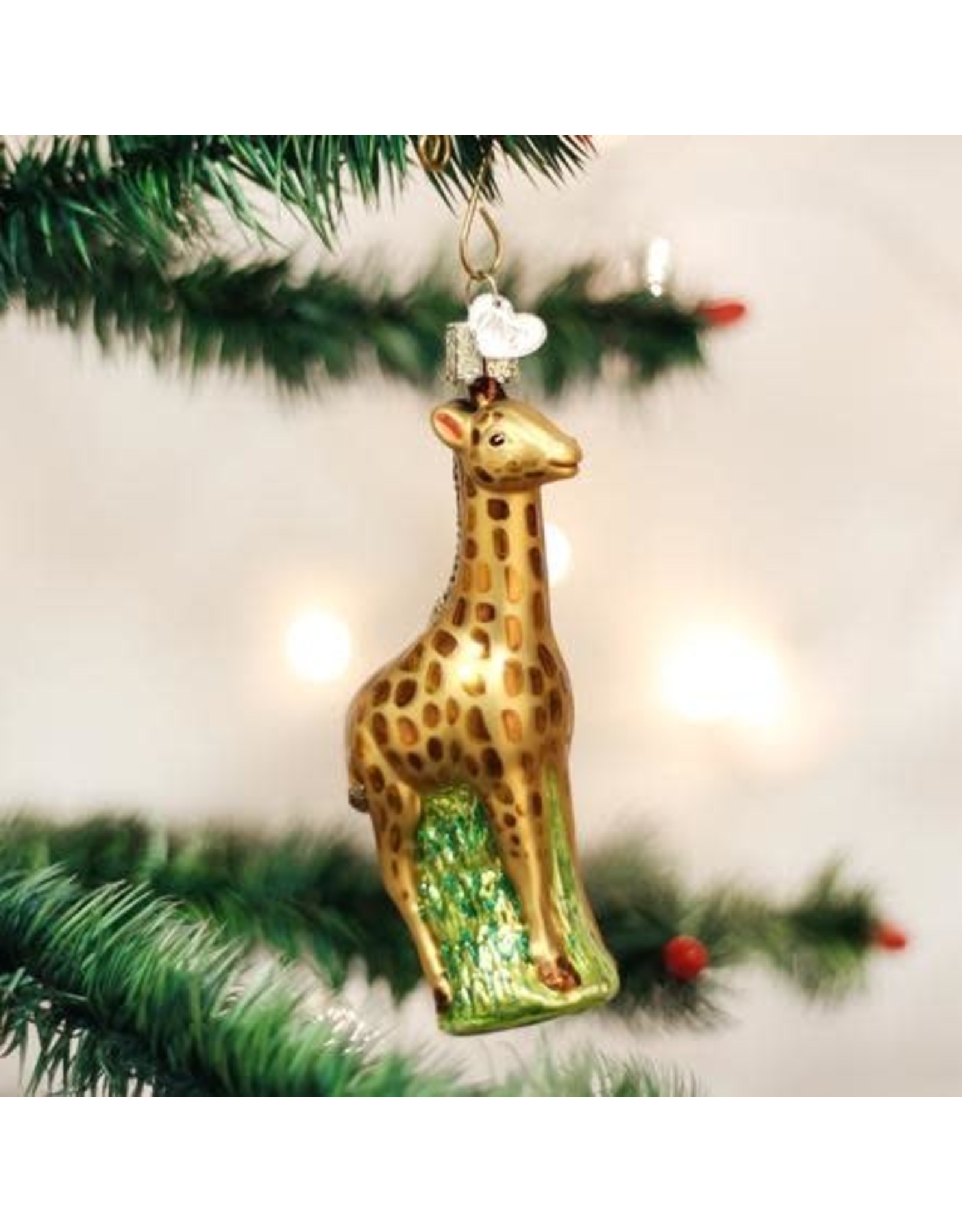 OLD WORLD CHRISTMAS 12107   BABY GIRAFFE