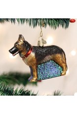 OLD WORLD CHRISTMAS 12212   GERMAN SHEPHERD