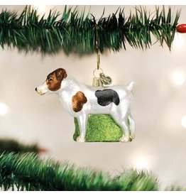 OLD WORLD CHRISTMAS 12218   JACK RUSSELL TERRIER