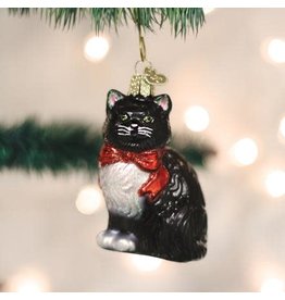 OLD WORLD CHRISTMAS 12452   TUXEDO KITTY