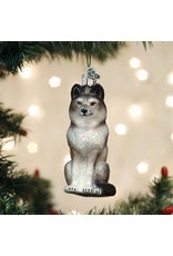OLD WORLD CHRISTMAS 12545   SITTING WOLF