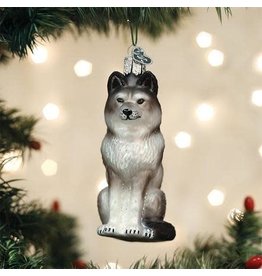 OLD WORLD CHRISTMAS 12545   SITTING WOLF