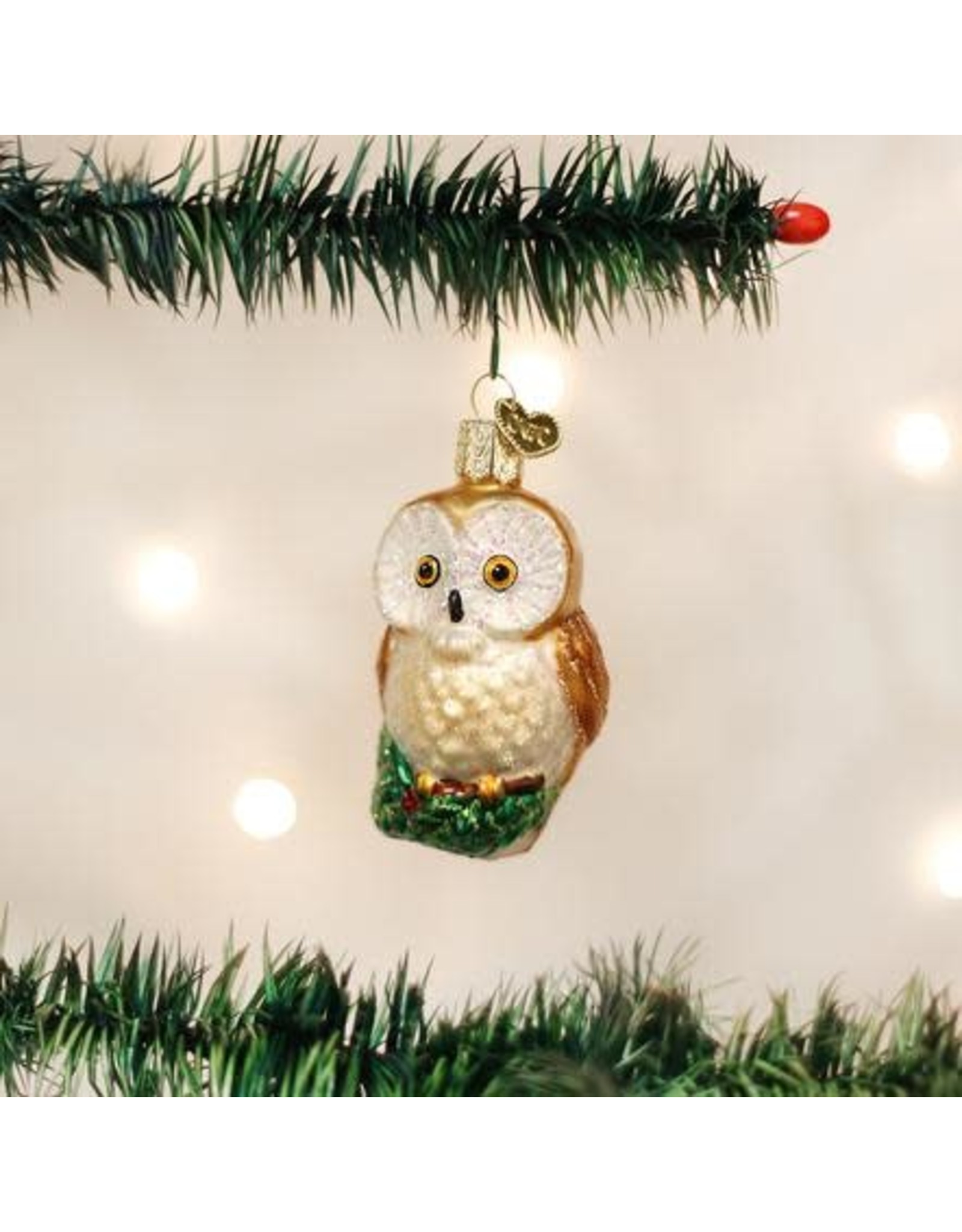 OLD WORLD CHRISTMAS 16094   CHRISTMAS OWL