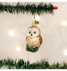 OLD WORLD CHRISTMAS 16094   CHRISTMAS OWL