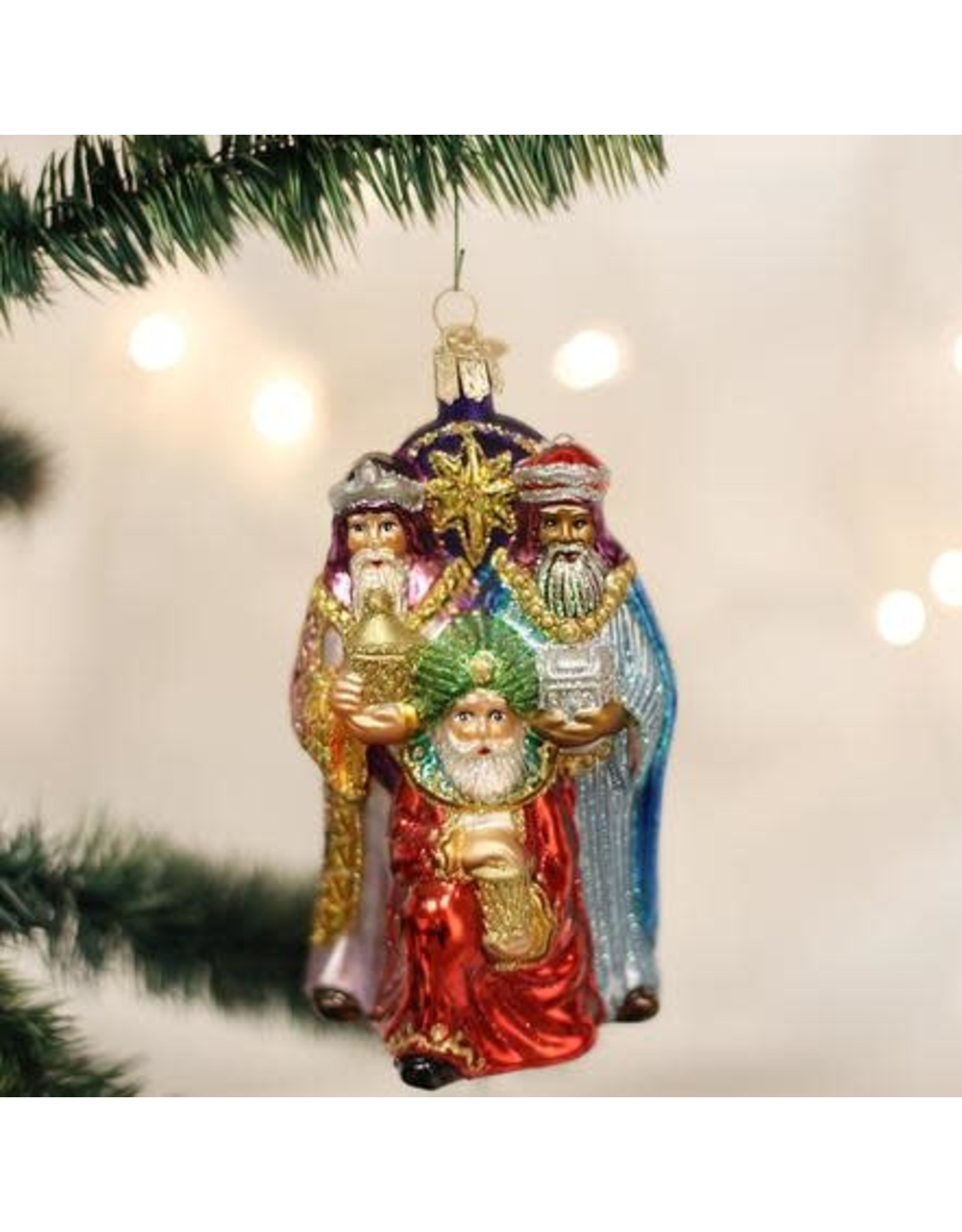 OLD WORLD CHRISTMAS 24083   THREE WISE MEN