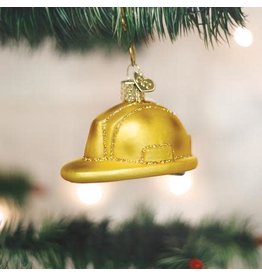 OLD WORLD CHRISTMAS 32226   CONSTRUCTION HELMET