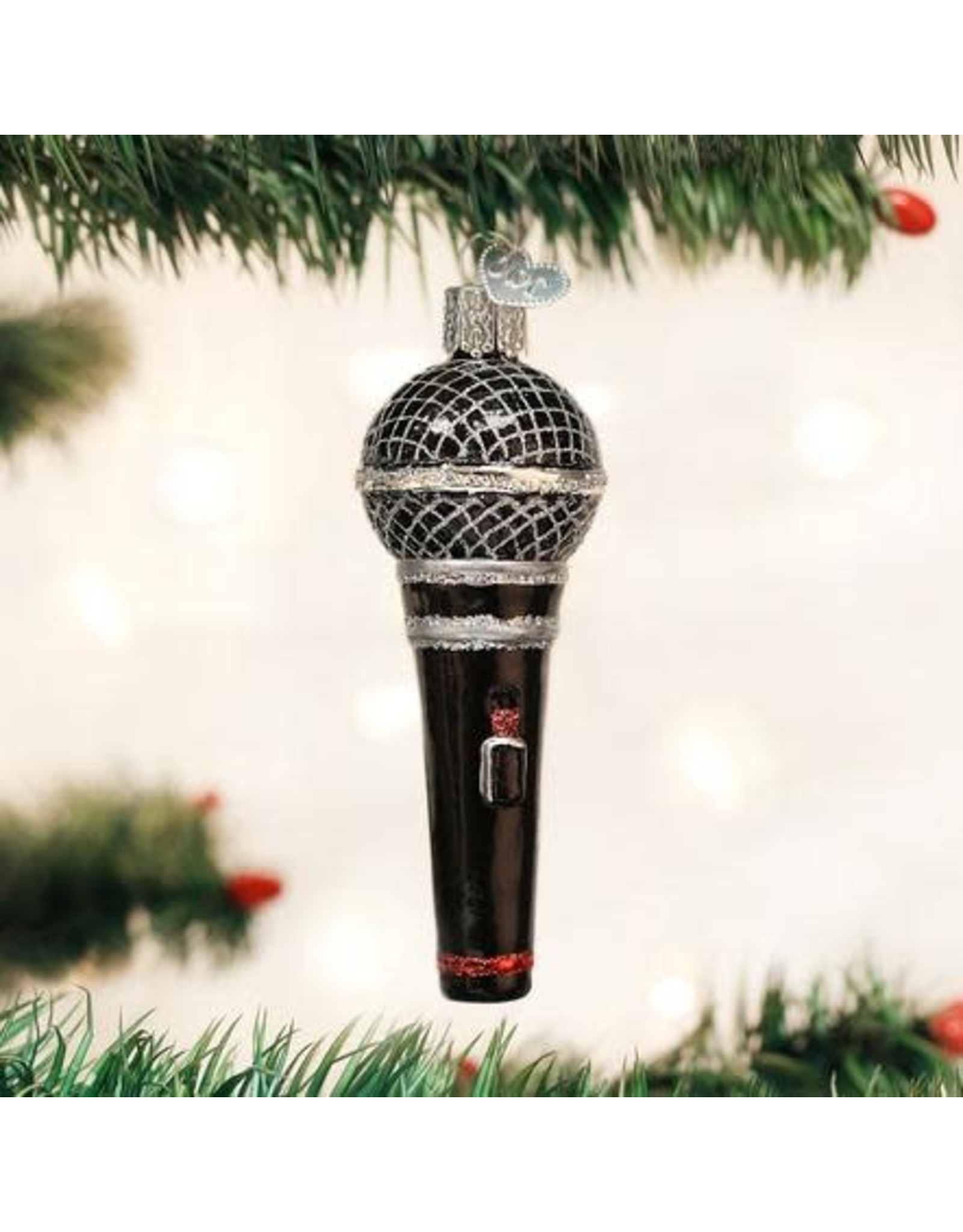 OLD WORLD CHRISTMAS 36192   MICROPHONE