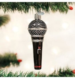 OLD WORLD CHRISTMAS 36192   MICROPHONE