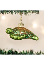 OLD WORLD CHRISTMAS 12167   GREEN SEA TURTLE