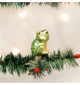 OLD WORLD CHRISTMAS HAPPY FROGGY