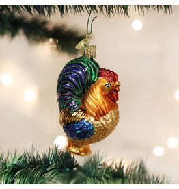 OLD WORLD CHRISTMAS 16006   ROOSTER